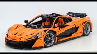 MOC P1 hypercar 1:8 - w/ manual + RC instructions