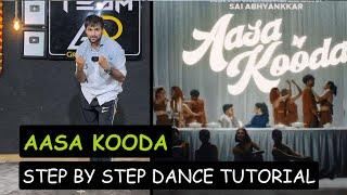 Aasa Kooda | Step By Step Dance Tutorial | Viral Dance Steps In Very Easy Way | Team AD
