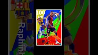 HOW TO TRAIN 100 RATED RAPHINHA IN EFOOTBALL #raphinha #EFOOTBALL #SHORT #PES #VIRAL #CF