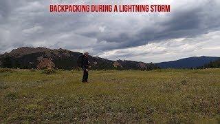 Surviving a Lightning Storm while Backpacking