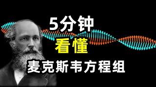 5分鐘看懂麥克斯韋方程組：光，電場，磁場是什麼關係？ 為什麼說光的本質是電磁波？相对论，量子力学