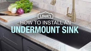 How To Replace and Install an Undermount Sink