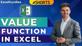 How to Use VALUE Function in Excel | Excel Shorts | #shorts #Excelhurdles