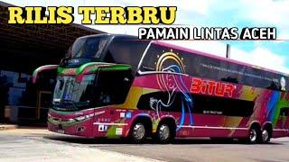 KELURKAN SATU UNIT- BUS LINTAS ACEH TERBRU. SUNGGUH ELAGAN DAN MEWAH