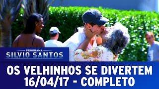 Os Velhinhos Se Divertem | Programa Silvio Santos (16/04/17)
