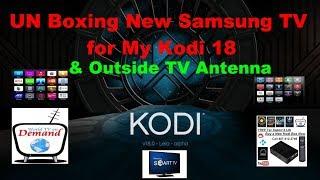 Un Boxing a NEW Samsung Smart TV 32 inch 4 series M4500 Smart Hub This is Episode 932