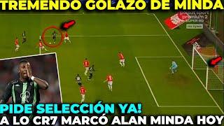 ASÍ FUE EL HERMOSO GOLAZO DE ALAN MINDA HOY EN CONFERENCE LEAGUE