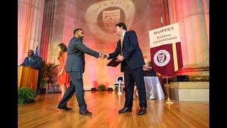 The 2019 JWMI Online MBA Graduation Ceremony