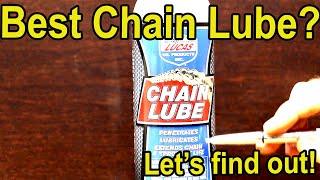 Which Chain Lube is Best? Let's find out!  Ultimate chain lubricant showdown!