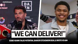 "We'd Love To Sign Shakur Stevenson!"- Eddie Hearn On Talks & Ennis Vs Avanesyan