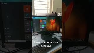 How to create a user account