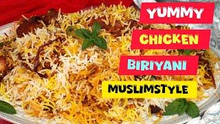 Chicken எடுத்தா இப்படி ஒரு முறை செஞ்சி பாருங்க Muslims style dum biriyani#biriyani #muslimstyle