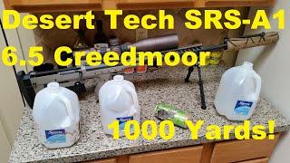 Desert Tech SRS-A1 6.5 Creedmoor - 1000 Yard Fun! [Full Version]