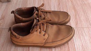 How to Clean WOODLAND Leather Shoes|SHOES CLEANER | SHOE MISTRI NATURAL RENOVATOR