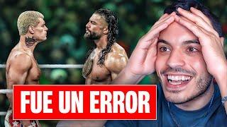 "Cody Rhodes NO debió destronar a Roman Reigns" | Opiniones POLÉMICAS de WWE