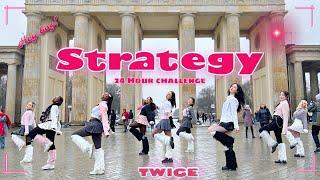 [KPOP IN PUBLIC ONE TAKE | 24 HOUR CHALLENGE ] ‘FIRST’ TWICE - ‘STRATEGY‘ Cover Dance | by Amity X