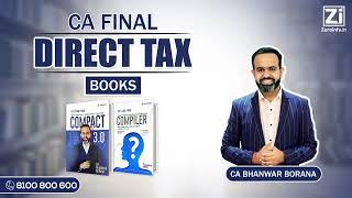 CA Final Direct Tax - Compact and Compiler Books by CA Bhanwar Borana