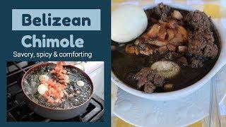 How to Make Belizean Chimole/Black Dinna/Black Soup