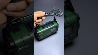 Mini solar radio with battery #trending #shorts #viralvideo #gadgets