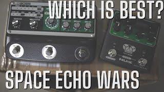 BOSS Space Echo RE202 vs Helix Space Echo vs NUX Tape Echo - BATTLE OF THE SPACE ECHO