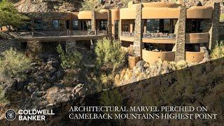 Tour This 4-Acre Architectural Marvel Perched on Camelback Mountain’s Highest Point in Scottsdale