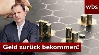 Geld zurück! Millionen Lebens- und Rentenversicherungen sind fehlerhaft – UPDATE 2022 | RA Solmecke