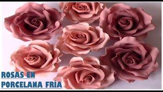 Rosas en Porcelana Fría (grandes) | Cold porcelain roses (large)