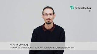 Innovationsträger am Fraunhofer IPA: Moriz Walter