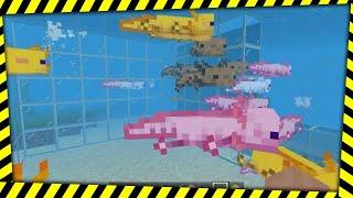 Minecraft - Axolotl vs Drowned Battle Royale