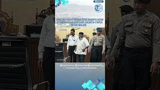 Jenazah Lukas Enembe Rencananya akan Diterbangkan dari dari Jakarta Papua Besok Malam