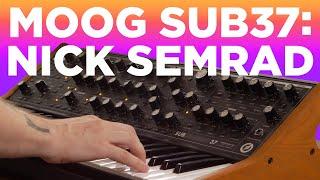 Moog Subsequent 37 Sounds :  Paraphonic Analog Synthesizer Demo : with Nicholas Semrad