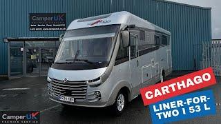 2024 Carthago Liner-For-Two I 53 L - For Sale at Camper UK