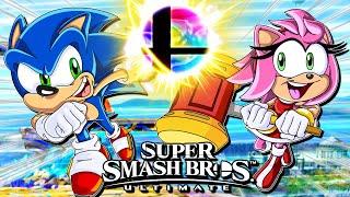  BATTLE TIME!! - Sonic and Amy Play "Super Smash Bros. Ultimate" LIVE!!