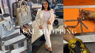 bicester village vlog & unboxing Hermès | Zara | luxe shopping