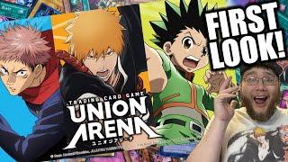 First Look at Bandai's NEW Anime Card Game! Union Arena TCG Opening!