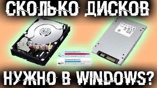 Сколько дисков нужно в Windows? Что делать если диск один? Стоит ли ставить Windows на диск D?