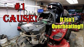 Riding Mower Runs For A While Then Dies, Dies Out After 15 or 20 Minutes - Common Issue!