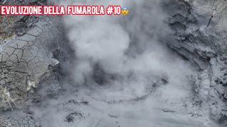 #10 EVOLUZIONE della FUMAROLA PISCIARELLI nei CAMPI FLEGREI (30/03/2025) | SolfataraNews