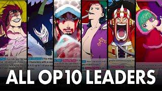 FIRST LOOK at OP10 Decklists For Each Leader || One Piece Trading Card Game Royal Bloodline