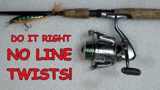 Putting Line On A Spinning Reel