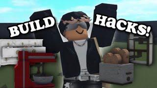 Stanasaur Bloxburg Build hacks! -Tiktok compilation