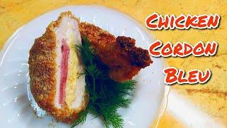 CHICKEN CORDON BLEU with BACON & CHEESE 