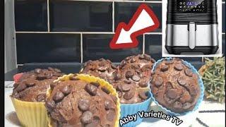 AIR FRYER RECIPES | AIR FRYER CAKE | HOW TO MAKE CHOCOLATE CAKE AT HOME IN AIR FRYER | BIRTHDAY CAKE