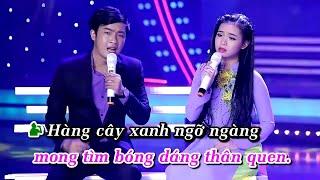 [KARAOKE] Đường Tím Bằng Lăng - Thiên Quang ft Quỳnh Trang