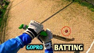 Pro Cricket Net Session with GoPro | Batting Tips & Techniques