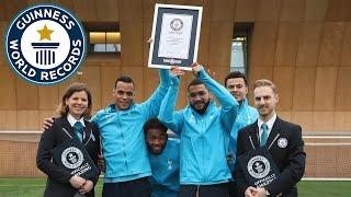 Spurs stars Michel Vorm and Cameron Carter-Vickers set passing record - Guinness World Records