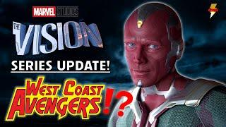 MCU VISION Series Update!   Paul Bettany Talks Series Production! West Coast Avengers ARE COMING!