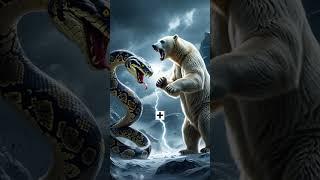 Animals hybrid fusion ai #python # polar bear #animals #hybrid #fusion #ai