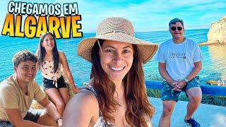 Chegamos em Algarve - Portugal - Família Maria Clara e JP