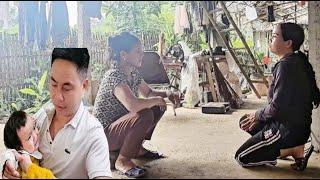 The mother-in-law got angry when she asked for money but the daughter-in-law did not give it